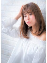 ソア 武蔵小杉(SOAR) 無造作黒髪伸ばしかけラフヴェールウェーブの小顔フェザーロング