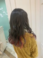 クロップ エス 湘南辻堂(crop es) crop es 湘南辻堂 yuuka☆グレージュ インナーレインボー