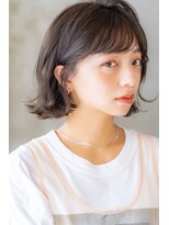 レニーバイエース(LANY by ACE)&nbsp;【LANY横浜】外ハネミディ×セピアアッシュ