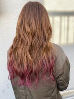 ユニヴァース 篠ノ井店(u ni verse)&nbsp;裾カラー☆ブロッサムピンク