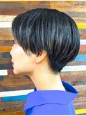 【吉祥寺駅】ショートヘア/パーマ/シースルーバング