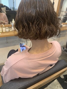 ノック(knock) ＊ナチュラルカーリーボブ＊