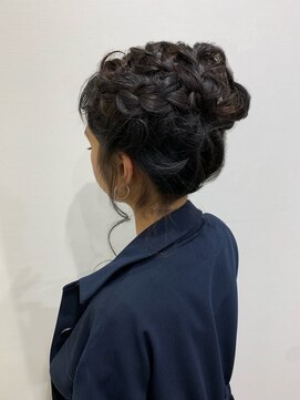 モヅ美容室 チェルム 四日市店(MOZ美容室 cheRm) フラワーヘアアレンジ