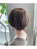 ☆ショートボブ×ハイライトグレージュ