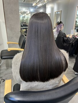 アソビセカンド 原宿(ASOBI 2nd) オリーブグレージュ　20代/30代/ブリーチなし