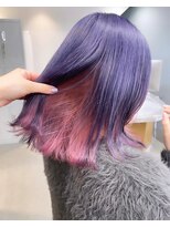 フラム 渋谷(flamme)&nbsp;◇ラベンダーパープル×クリアピンク◇