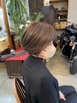 ベル(BELL)&nbsp;白髪対策にフレーミングカラー＆ハイライト【BELL用賀/桜新町】