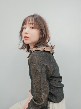 ジーテ(gite) ふわっとミディアムボブ/横浜/横浜綱島/髪質改善