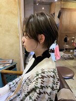 トト 船橋店(toto.)&nbsp;黒髪/グレーベージュ/レイヤーロング/前髪パーマ[西船橋/津田沼]