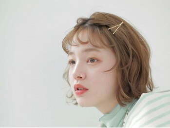 アン アイズ(ann EYES)の写真/【深井】1人1人に似合う"かわいい"バランスを見つけてカットします！