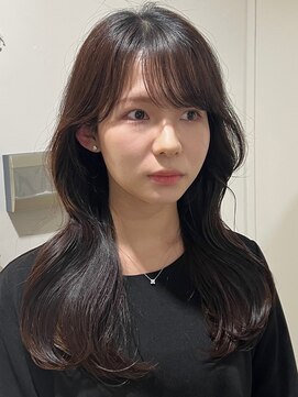 メロウ 神戸三宮(mellow) レイヤーカット / アッシュブラウン