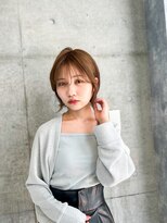 アンバー 池袋(amber)&nbsp;結べるボブ/ミルクティーベージュ/外ハネ[池袋駅]