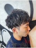 ダークアッシュ/韓国マッシュ/ニュアンスパーマ[錦糸町駅/men's]