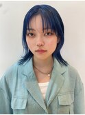 ブルーグレージュカラー