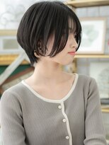 カバーヘア ブリス 北浦和(COVER HAIR bliss)&nbsp;アースカラー小顔前下がりショートマッシュレイヤーショートc5