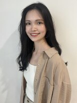 ポール(pole)&nbsp;札幌韓国ヘア　暗髪レイヤーカット