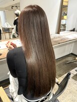 ニュート(Neut )&nbsp;ブリーチ無しダブルカラーライトブラウン髪質改善カラー