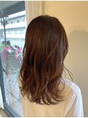 大人巻き髪スタイル×ミディアム