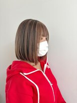 ステアメゾン 大宮(Stir maison)&nbsp;ワンレンボブ-大人ボブ-ハイライトカラー-MIXカラー