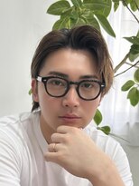 ロンドホットリップ 立川(Lond hot lip)&nbsp;韓国マッシュダウンパーマカルマパーマブリーチメンズ/立川