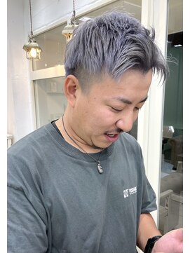 グラスペディア(graspedia) シルバーアッシュ【広島ハイトーン】【広島メンズカラー】