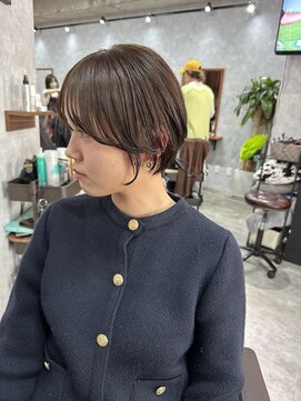 シールドヘアー 沖縄 新都心(C'LD Hair) 那覇/新都心/おもろまち/ショート/丸みショート/小顔ショート