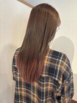 モーダアッカ(moda acca) エンドカラー チェリーレッド 透明感カラー@10代20代30代