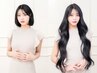 【エクステカウンセリング】SNSで流行りの韓国風ヘア★長さ/色/枚数相談￥0