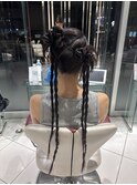 カチモリヘアアレンジ