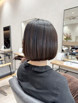 エメ バイ ヘアーポケット(aimer by hair pocket) *+aimerが叶える...まとまりやすい大人ボブ*