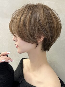 ロンドエニカ 大宮(Lond enika) グランマッシュ/細めハイライト/ショート/白髪ぼかし/前髪/大宮