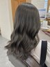 ☆【明るくしたい方オススメ！】カット+ブリーチなしダブルカラー　12000円