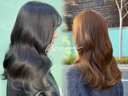 コンマ(,)の写真