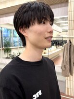 パークレーン アイス イヴェン(park lane ICI yeven)&nbsp;秋の大人メンズ◎ブルーブラック韓国マッシュパーマYUKI