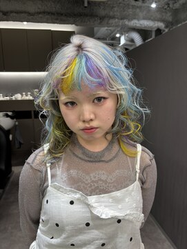 ロテ 名古屋 名駅店(Lote.) ミディアムヘア/デザインカラー/フェイスフレーミング/名古屋