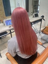 アジールヘア 池袋東口店(agir hair)&nbsp;ピンクベージュカラー/ブリーチありダブルカラー/ピンク/池袋
