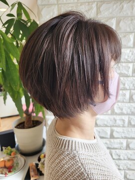 松本平太郎美容室 吉祥寺パートファイブ(PART5) 40代50代60代×グラデーションボブ×イノアカラー