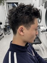 グッドタイムエフティフィフス 横浜西口(GoodTimes ft.fifth)&nbsp;横浜アップバングスパイキーショートビジネスヘアフェード40代◆