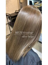 オリーブフォーヘアー(olive For hair) 艶髪オリーブベージュ×髪質改善METEOカラー