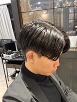 ノエル 池袋店(noel)&nbsp;センターパート/ニュアンスパーマ/韓国/フェザーパーマ