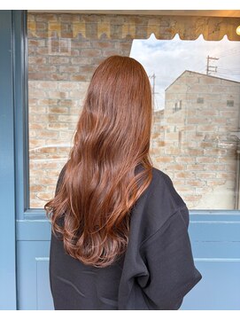 ヘアリラクゼーション クインズベリー(Hair Relaxation Queen's Berry) 外国人風カラー