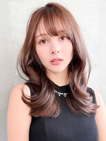 ロンドホットリップ 立川(Lond hot lip) くびれレイヤー/オリーブベージュ/顔周り/シースルー/立川