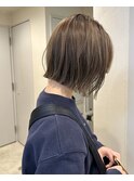 ミルクブラウン×ショートボブ×髪質改善×横浜