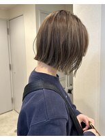 ロット 横浜(lot)&nbsp;ミルクブラウン×ショートボブ×髪質改善×横浜