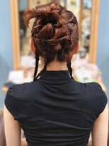 ヘアメイク ミチ 富田店(HAIRMAKE MICHI)&nbsp;【MICHI 富田店 芦田結加】ヘアセット カチモリ アップスタイル