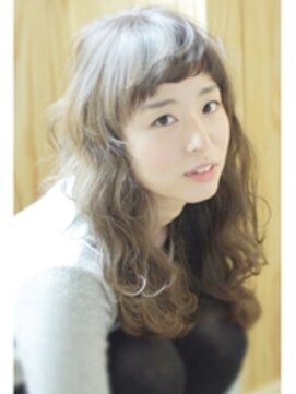 ララテラス(LaLa Terrace) ハイアッシュベージュ×波波☆ふわふわウェーブ