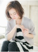 *CUORE水戸*…脱力系♪くせ毛風無造作カールの小顔フレンチボブb