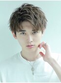 爽やかアップバング【前下がりバランス】
