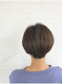 横顔美人ショート　#小田急相模原#髪質改善#縮毛矯正