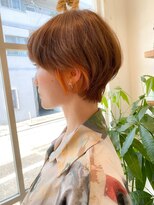 アデプト 綾瀬店(adept)&nbsp;インナーカラー◎マッシュショート【綾瀬/北千住/亀有】